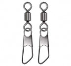 Reinforced American-Style Snap Swivels, Sizes 1–12 – product photo