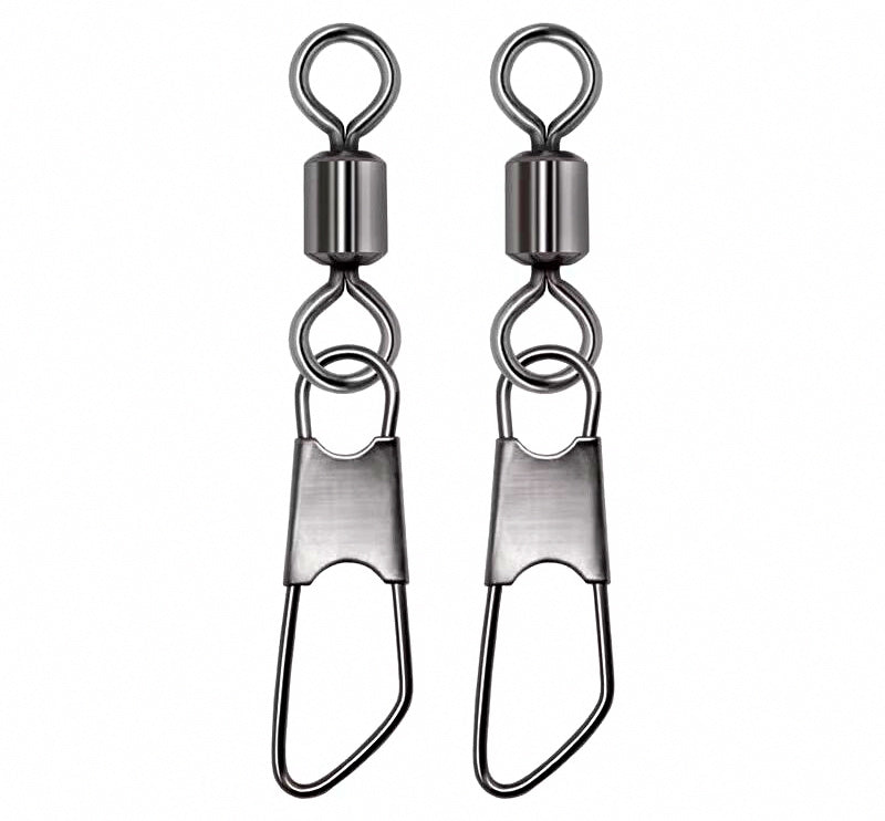 Reinforced American-Style Snap Swivels, Sizes 1–12 – product photo