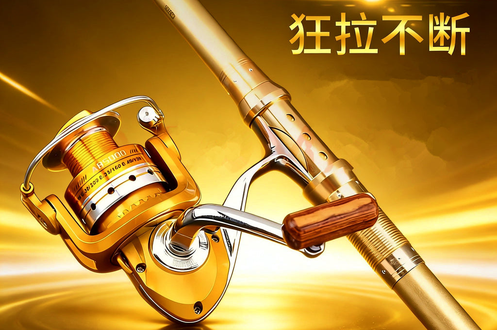 Surf Casting Rod and Reel Combo, 2.1–4.5 m (6.9–14.8 ft) – product photo