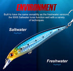 Floating Minnow Hard Bait, 100–120 mm (3.9–4.7 in) – product photo