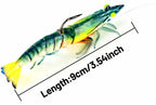 Glow Jointed Shrimp Lure, 9 cm (3.5 in) 12 g (0.4 oz) – product photo