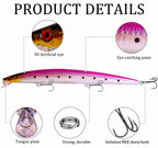 Floating Minnow Lure, 18 cm (7 in), 23 g (0.8 oz) – product photo