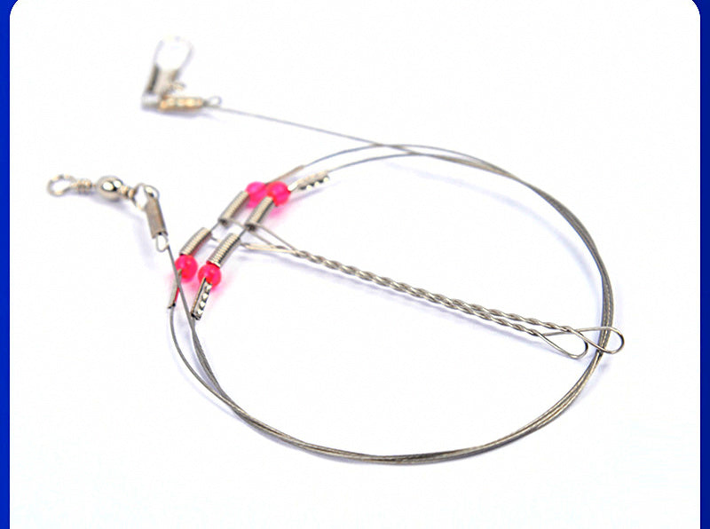 Wire Leader Rig, Balance Rig Steel Wire Leaders, Pre-Made – product photo