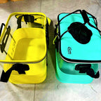 Collapsible EVA Fish Bucket with Clear Panels, 3 Sizes – product photo