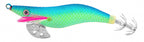 Wood Shrimp Squid Jig, Glow, Double Rattle, Sizes 2.5–4.0 – product photo