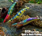 Glow Squid Jig Egi with Rattle, Size 3.5, 21 g (0.7 oz) – product photo