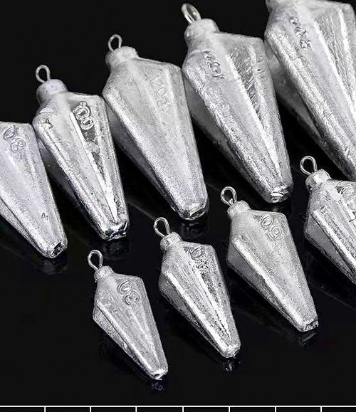 Starfruit Sinker with Eyelet, 30-200 g (1-7 oz), Lead – product photo
