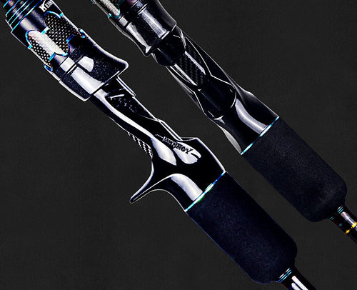 Slow Pitch Jigging Rod, 2-Piece Carbon, 1.45–1.98 m (4'9"–6'6") – product photo