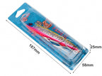 Sinking Pencil Lure, 130 mm (5.1 in) 80 g (2.8 oz), Treble Hooks – product photo