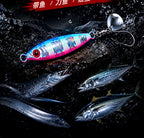 Blue Pink Glow Metal Jig, 15–80 g (0.5–2.8 oz) – product photo