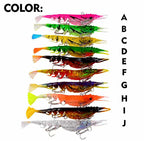 Segmented Shrimp Soft Bait, 10.3 cm (4 in), 11 g (0.39 oz) – product photo