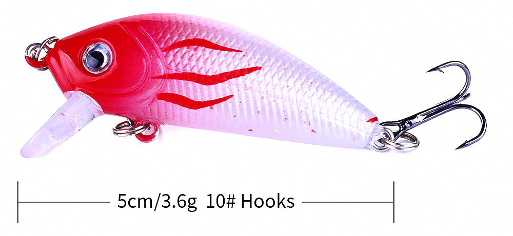 Floating Micro Minnow Lure, 5 cm (2 in), 3.6 g (0.13 oz) – product photo