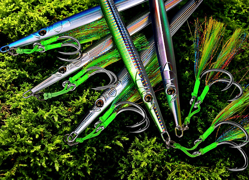 Speed Jig, 80–150 g (2.8–5.3 oz), Bare or With Hooks – product photo