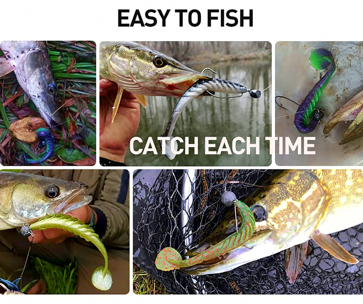 Paddle Tail Soft Swimbait, 70–125 mm (2.8–4.9 in) – product photo