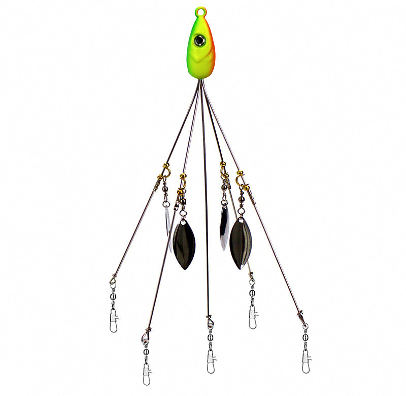 Alabama Rig Kit with Soft Baits, 21.5 cm (8.5 in), 18 g (0.6 oz) – product photo