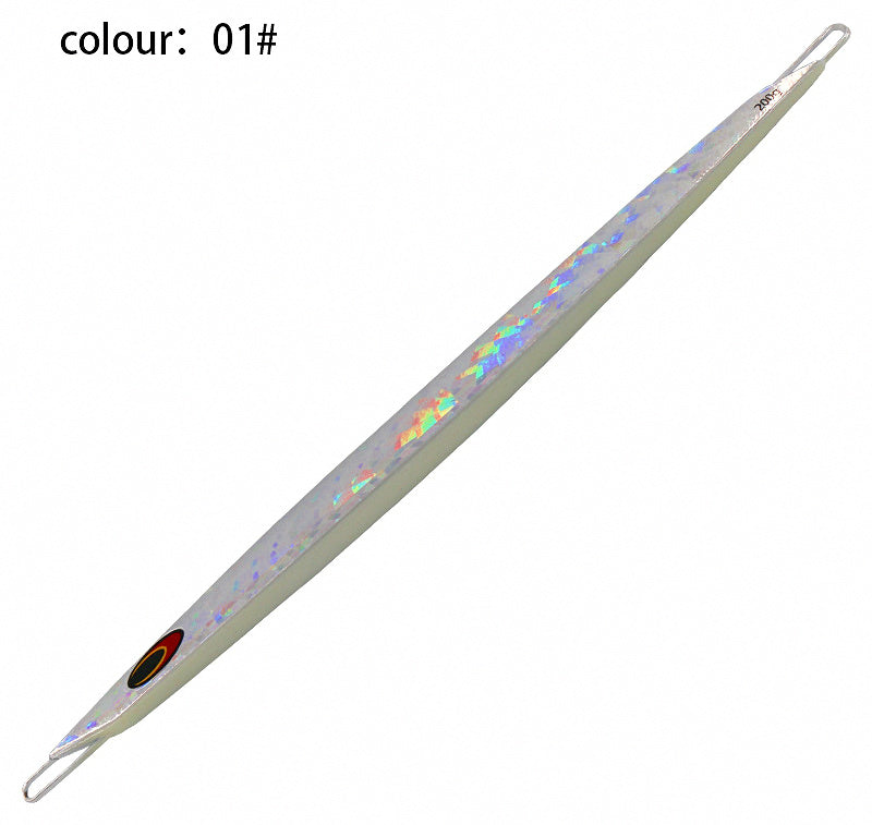 Long Metal Jig, 300 g (10.6 oz), 30 cm Laser Finish – product photo