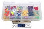 101-Piece Lure Kit with Box, Minnows, VIB & Soft Baits – product photo