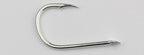 Iseni Barbed Long Shank Hooks, Bright Tin, 50 pcs – product photo