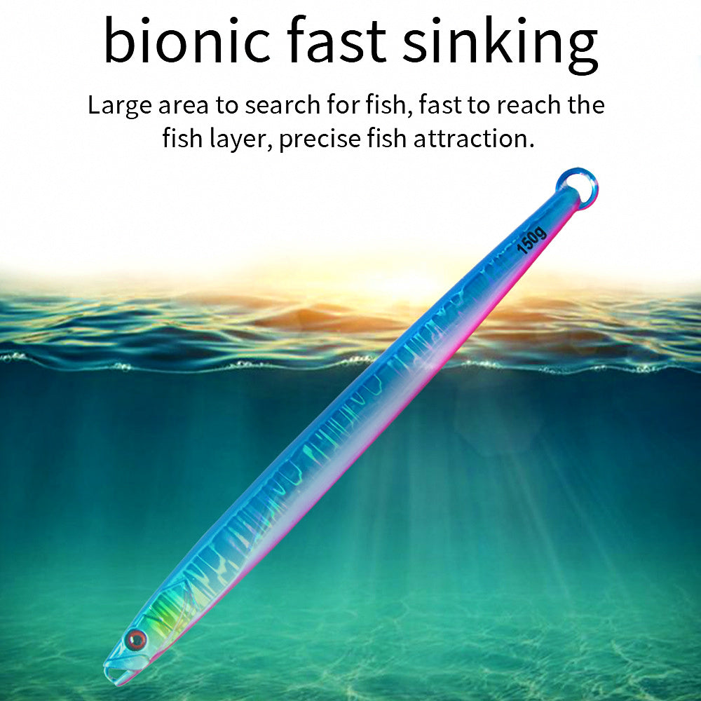 UV Glow Fast-Jigging Metal Jig, 100–150 g (3.5–5.3 oz) – product photo