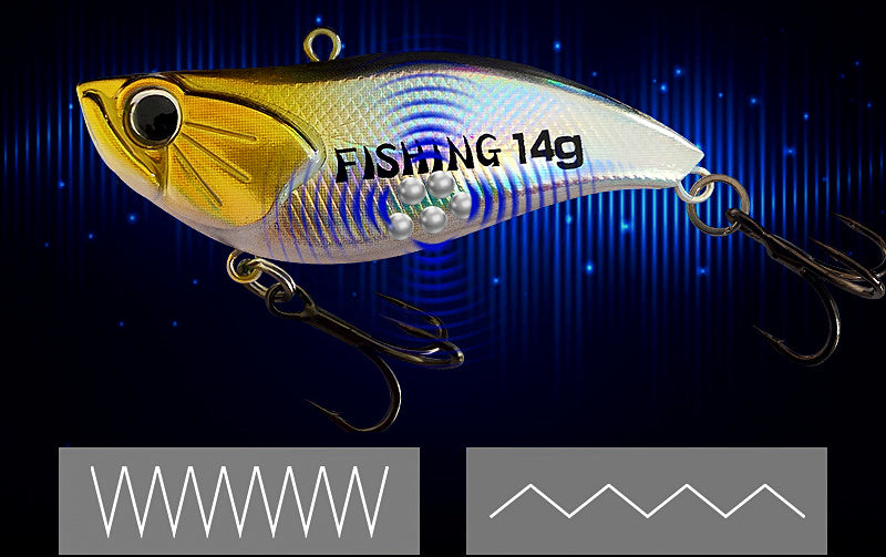Rattling VIB Lipless Blade Lure, 6–27 g (0.2–1 oz) – product photo