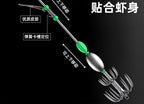 Glow Umbrella Hook Rig for Live Shrimp, Single or Double Layer – product photo
