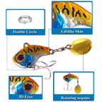 Metal VIB Blade Bait, 9–22 g (0.3–0.8 oz) – product photo