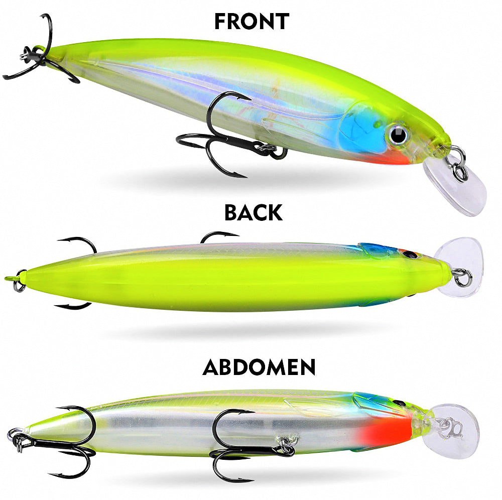 Floating Minnow Lure, 16 cm (6.3 in) 40 g (1.4 oz) – product photo