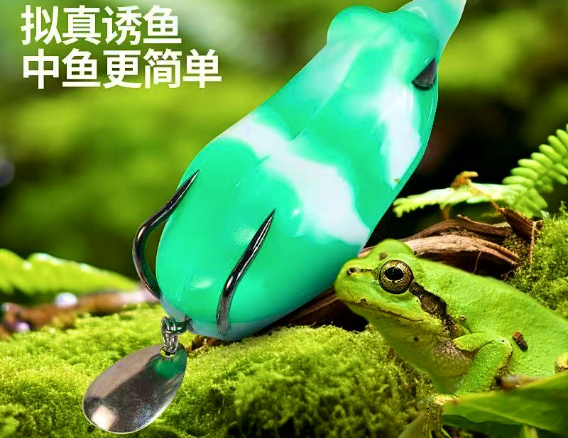 Floating Soft Frog Lure, 10 g and 14.8 g (0.35 oz / 0.52 oz) – product photo