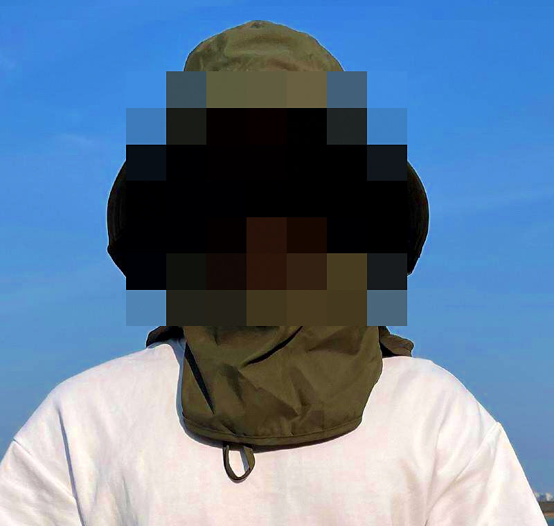 Fishing Sun Hat with Detachable Face Mask, Unisex – product photo