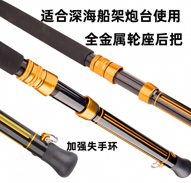 Boat Squid & Hairtail Rod, 3-Piece Carbon, 4.5–7.5 m (14.8–24.6 ft) – product photo