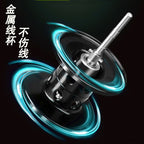 Metal Baitcasting Reel with Drag Alarm, Left or Right Hand – product photo