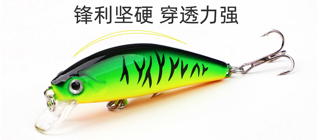 Sinking Minnow Hard Bait Lure, 12 Color Options – product photo