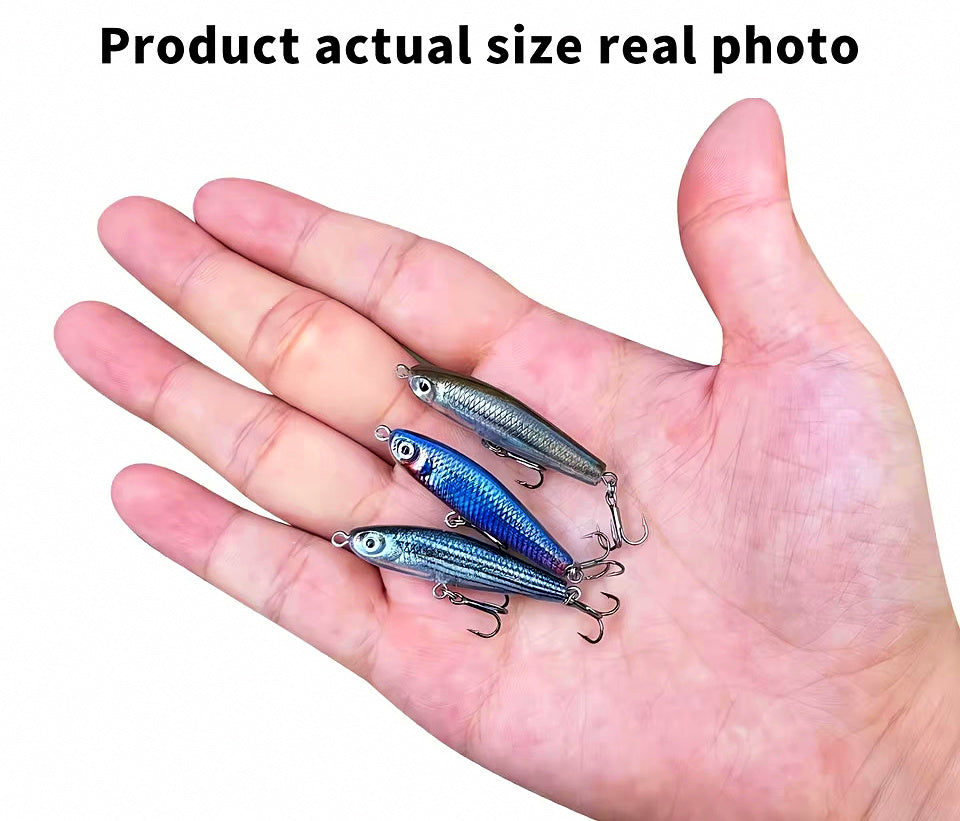 Sinking Pencil Lure, 40 mm (1.6 in) 3.3 g (0.12 oz) – product photo