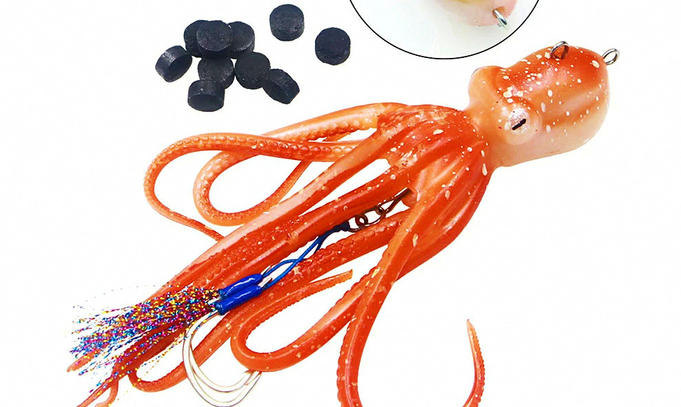 Octopus Soft Bait Lure, 180–300 g (6.3–10.6 oz) – product photo