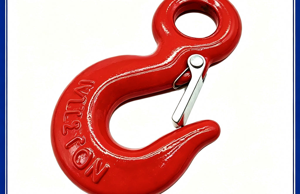 Alloy Steel Eye Hook, Powder Coated, 1T–5T Rigging Hook – product photo