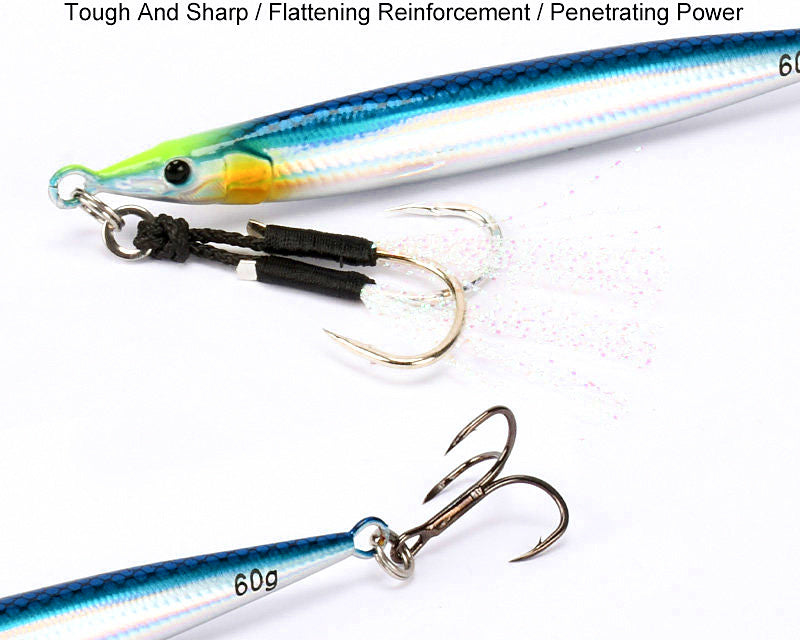 Boat Fishing Jig, 60/80/100 g (2.1/2.8/3.5 oz) – product photo