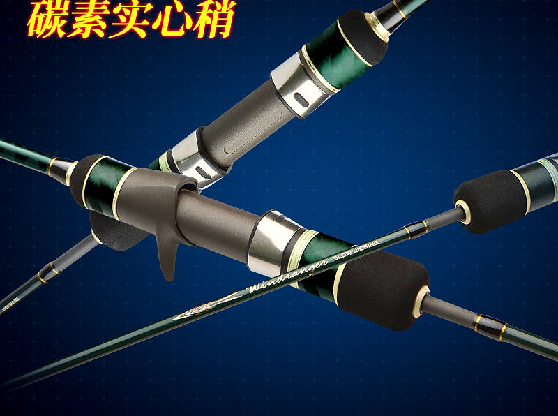 Slow Pitch Jigging Rod, 1.5-Pc Solid Tip, 1.8–1.95 m – product photo