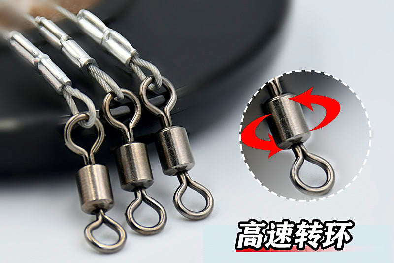 Steel Wire Leader with Loop, Cutlassfish Bite Leader, 30–80 cm – product photo