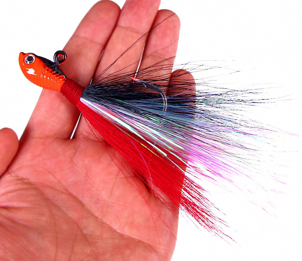 Bucktail Jig, Lead Head, 7–85 g (0.2–3.0 oz) – product photo