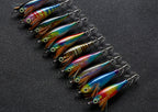 Glow Wooden Shrimp Squid Jig, Horizontal Style (Oita Type) – product photo
