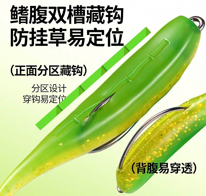 Sinking T-Tail Shrimp Scent Soft Bait, 5.5 & 7.5 cm – product photo