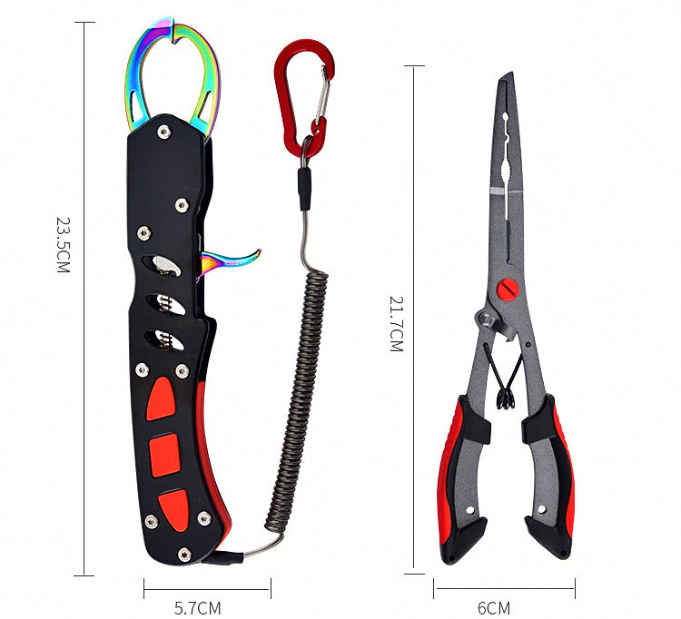21 cm (8.3 in) Teflon-Coated Fishing Pliers, Stainless – product photo