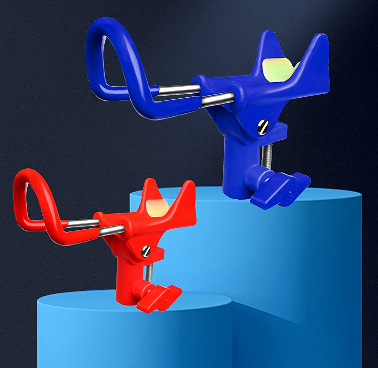 Stainless Steel Telescopic Rod Holder with Ground Spike – product photo