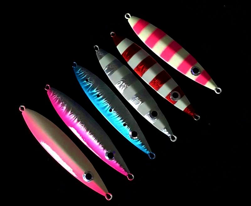 Slow Pitch Metal Jig, 80 g (2.8 oz), Hooked or Unhooked – product photo