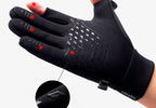 Men's Winter Fleece-Lined Touchscreen Gloves, Water-Repellent – product photo