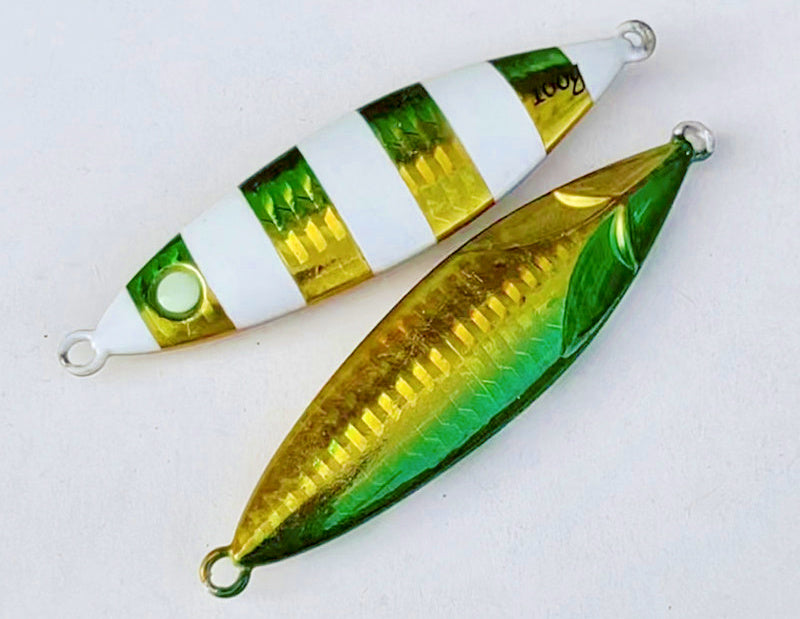 Glow Stripe Metal Jig, 40–100 g (1.4–3.5 oz) – product photo