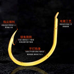 Barbed Bulk Fishing Hooks, Sizes 6–12 – product photo