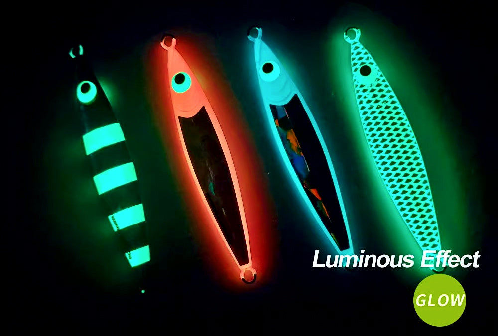Iron Plate Casting Jig, 30–60 g (1.1–2.1 oz), Luminous – product photo