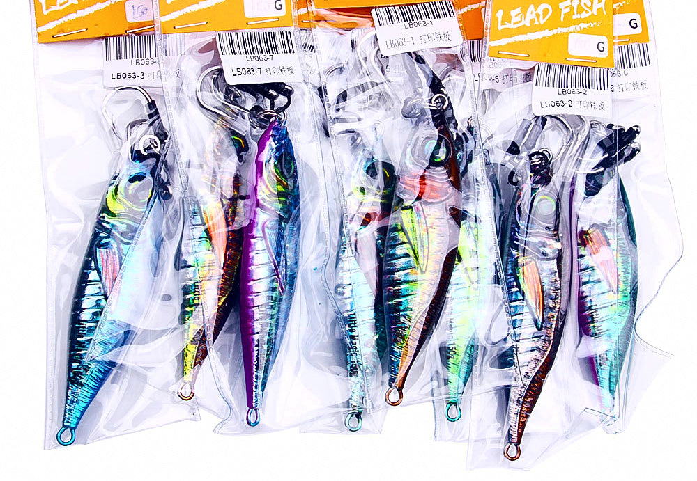 Slow Pitch Metal Jig, 7–200 g (0.25–7.1 oz) – product photo