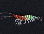Glow Rattle Shrimp Soft Bait, Multi-Jointed Soft Legs – product photo